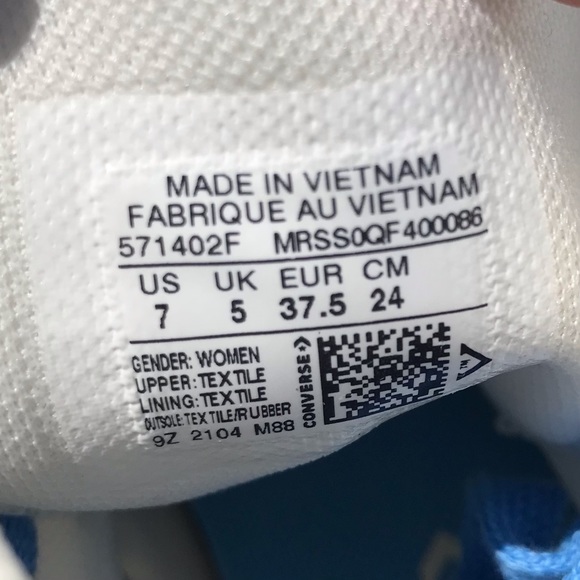 Converse CT All Star Hi Hybrid Floral Sneakers - Picture 9 of 10